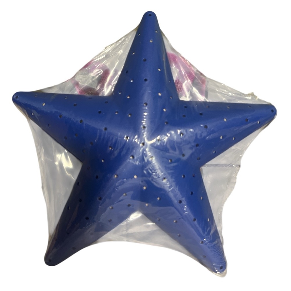 Ikea Blue Star Wall Lamp Smila Stjarna wall lamp decor NEW in pkg
